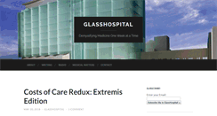 Desktop Screenshot of glasshospital.com